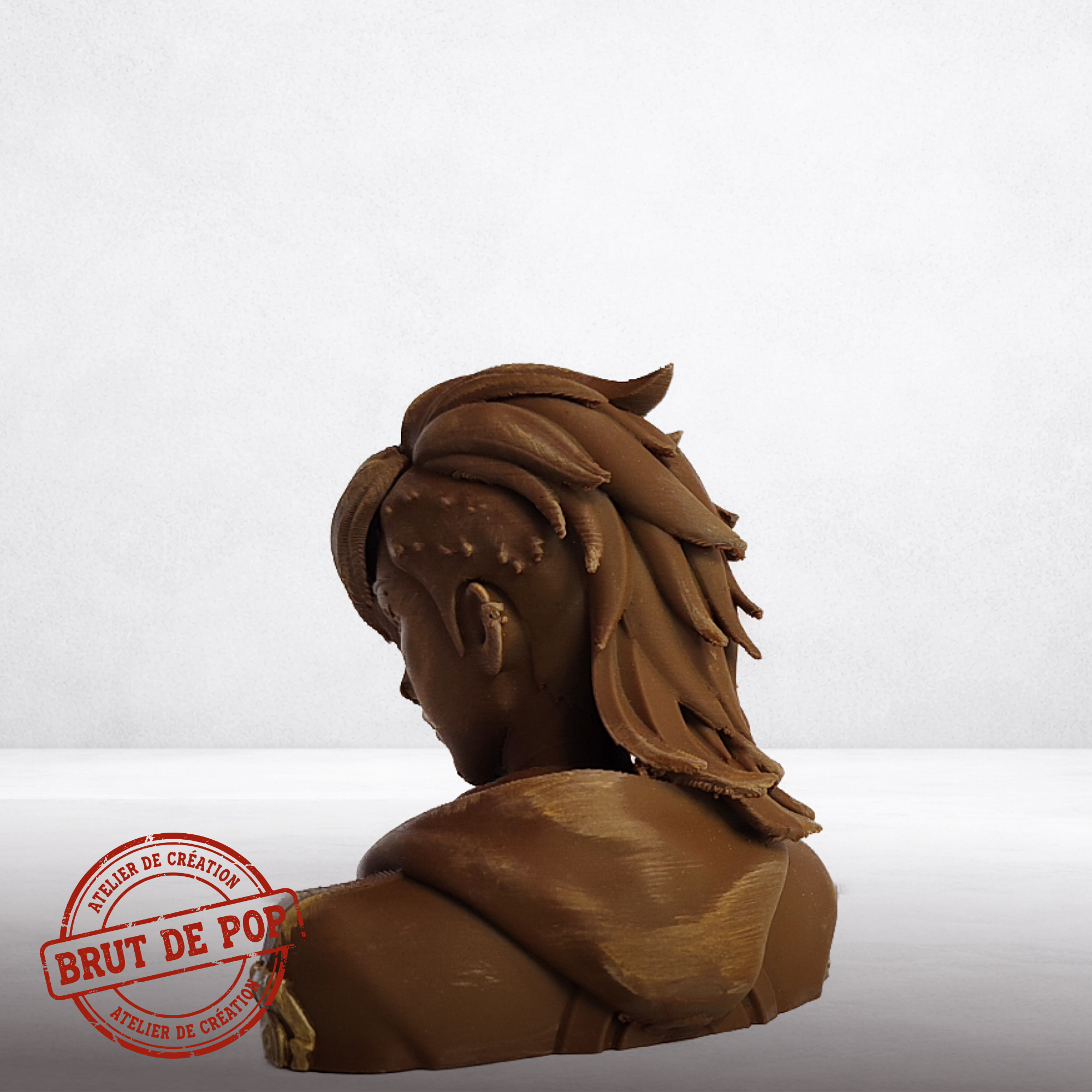 Figurine Vi effet bois - Statuette Jeu Vidéo | Brut de Pop – Image 5