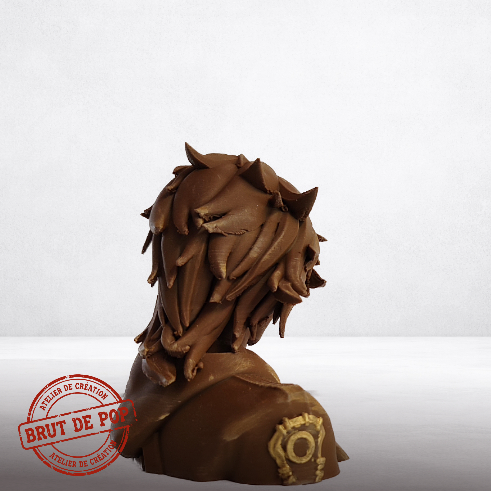 Figurine Vi effet bois - Statuette Jeu Vidéo | Brut de Pop – Image 3