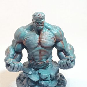 Hulk aspect acier usé - Figurine Impression 3D