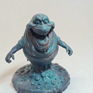 Fantôme Ghostbuster aspect acier usé - Figurine Impression 3D