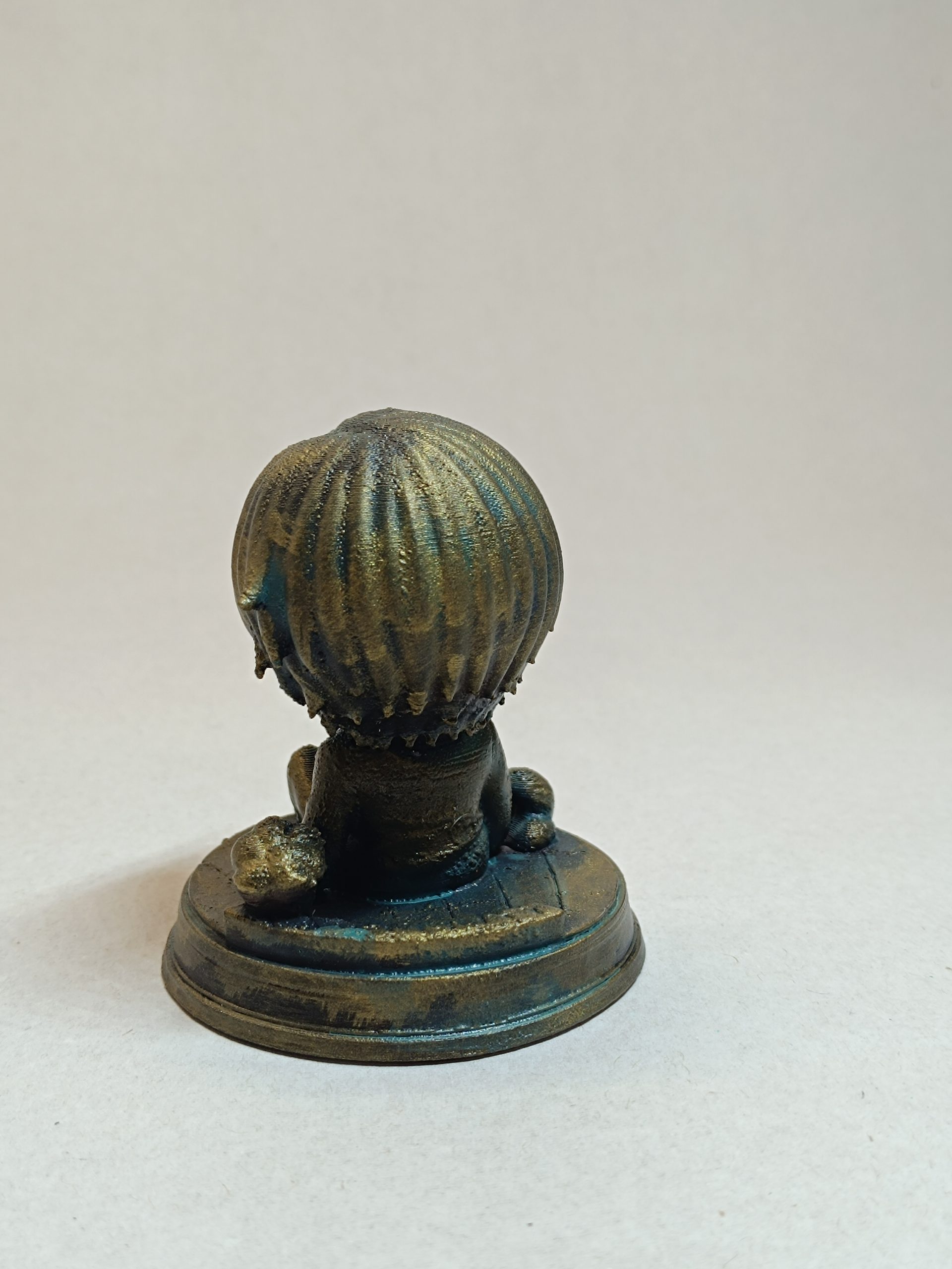 SANJI CHIBI - EFFET BRONZE ANTIQUE – Image 4