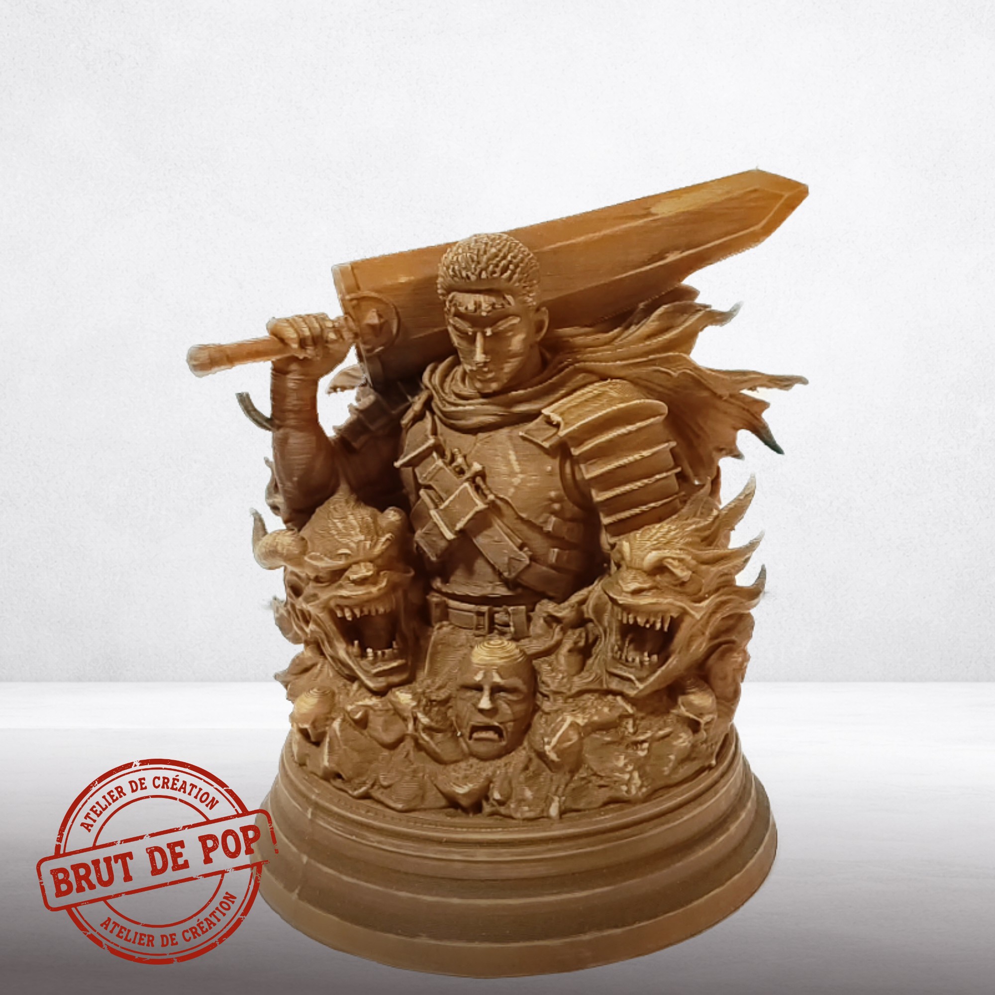 Diorama Berserk aspect bois - Figurine Impression 3D