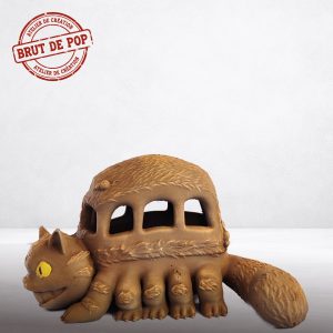 Chat-bus aspect bois - Figurine Impression 3D