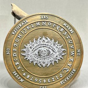 Planche Ouija Radiesthésie 16 cm – Effet Bois & Métal